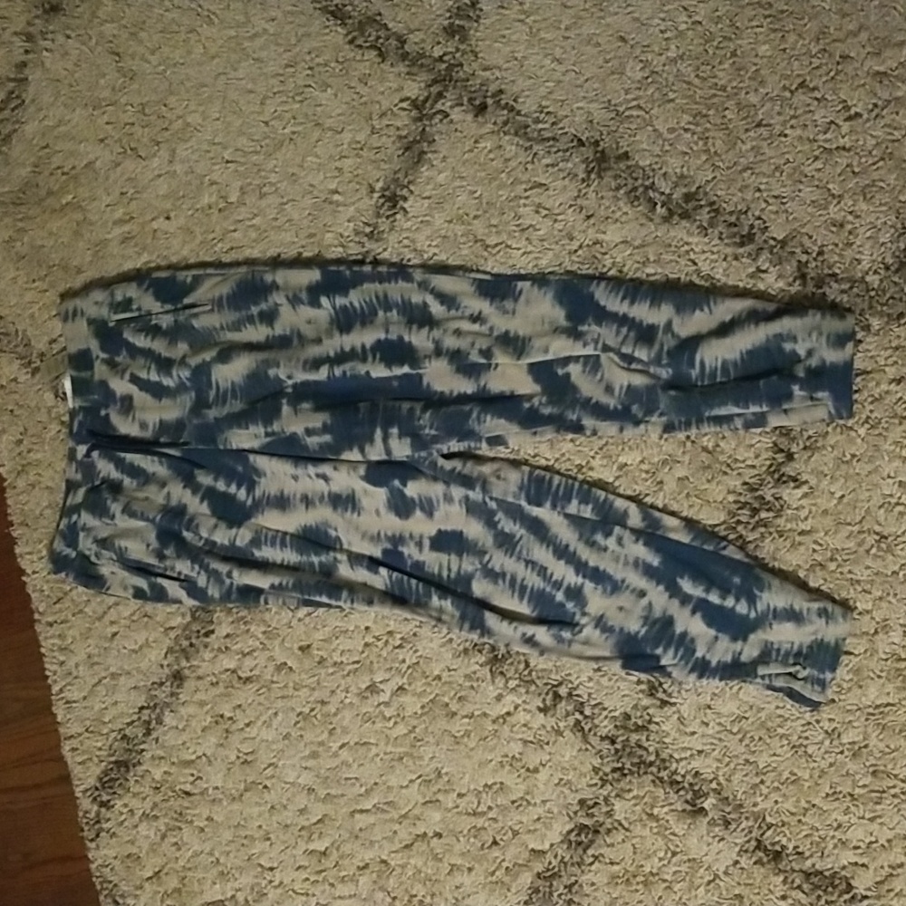 Patagonia Blue and White Track Pants